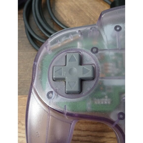 Nintendo 64 Atomic Purple Controller N64 OEM NUS-005 - Tested & Working - Picture 2 of 6